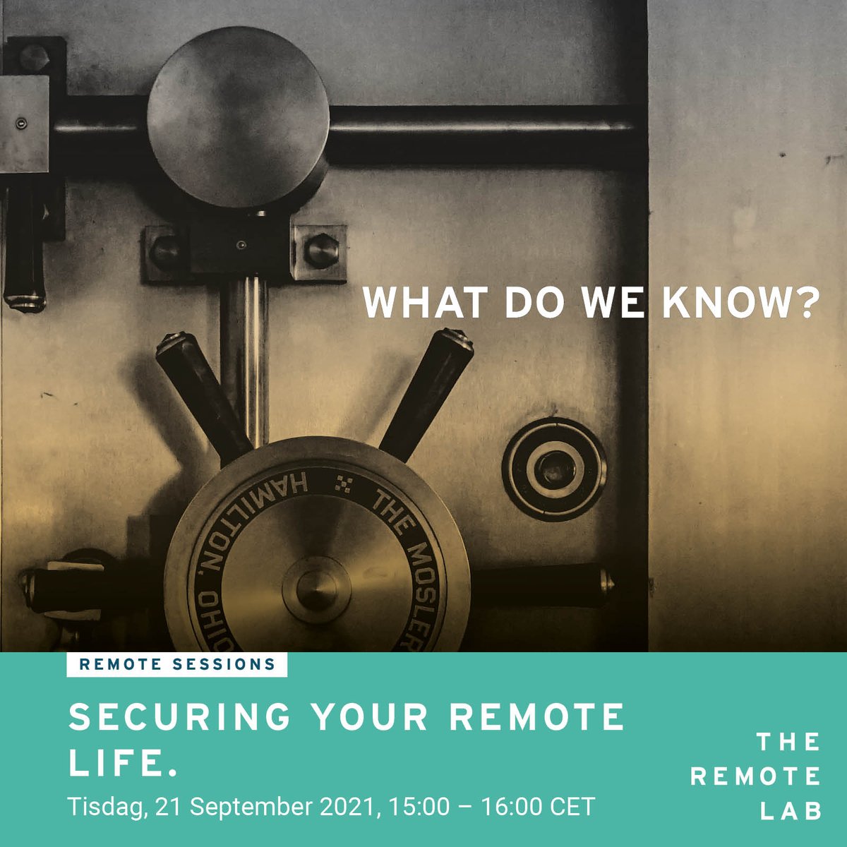 LAST CHANCE! Join us tomorrow afternoon, bring your fika, and find out more about the very device you're seeing this on.

Ask us and Mark Kilby anything - who are we, and what do we know about your remote work? Don't miss out. remotelab.io/remote-session…