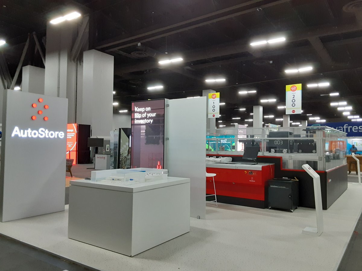 cuhaci_peterson's tweet photo. We are pleased to help design and build AutoStore's microfulfillment models for their exhibit at GroceryShop. Stop by booth #203 and come check it out! #Groceryshop2021 #Groceryshop #grocerystore #groceryshopping #FutureShop #OmniStore #ecommerce #microfulfillment https://t.co/saCQu5hNNB