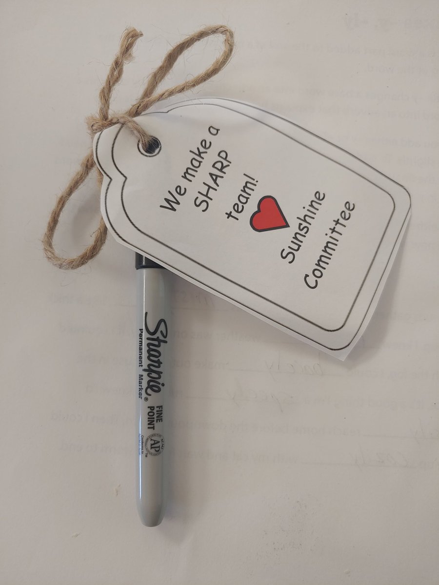Thank you Sunshine Committee for your tireless efforts to ensure everyone at Palmetto feels recognized and appreciated with thoughtful and unique gifts! You are doing a fantastic job!! @MsDrozdowski