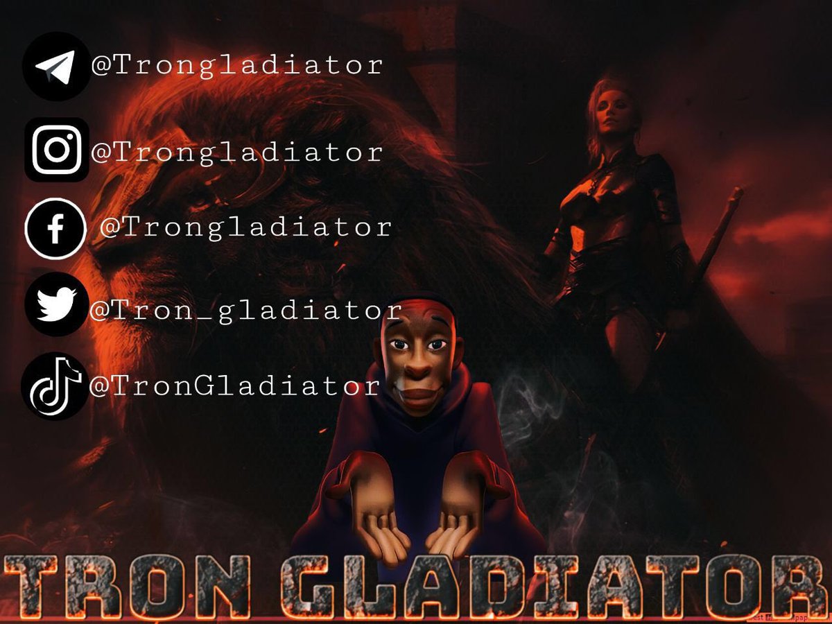 tron_gladiator's tweet photo. Do you want o to earn TRX daily? 
Want to be part of a sustainable Smart Contract??

#trongladiator #trx #tron #smartcontract #smartcontacts #HYIP #mlm #passiveincome #activeincome #ROI #worlddomination #cryptoinvestor #crypto https://t.co/ynJ3bgz7l7