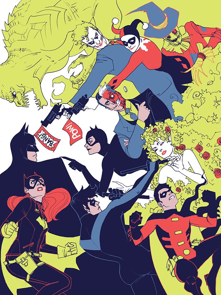 kevinwada's tweet photo. My annual posting of this image for #BatmanDay. A day late is better than never right? https://t.co/WUgSwI3to0