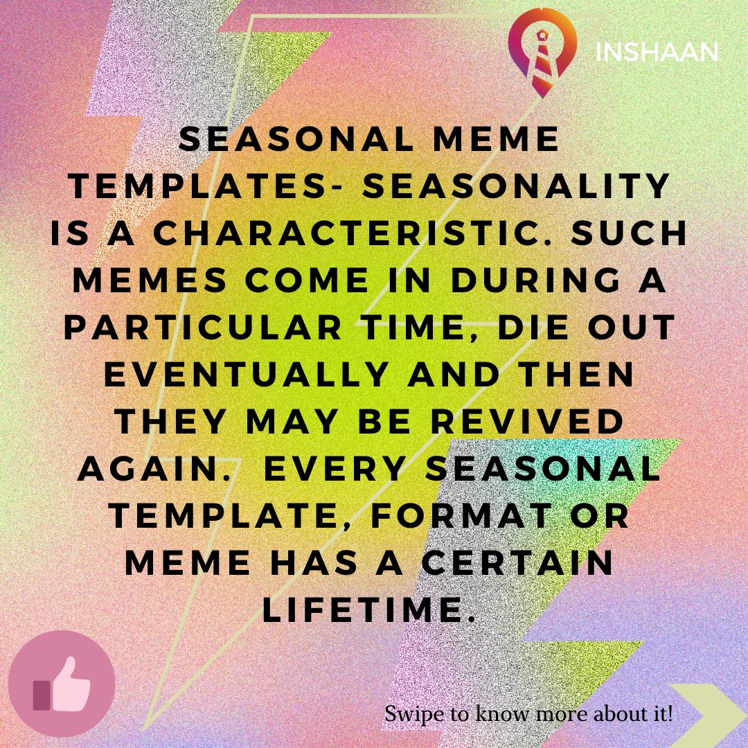 InshaanC's tweet photo. Meme Culture has grown exponentially over the past few years, specially in India. Some memes come and go but some stay forever and become classic. To explain this concept lets dig into the types of meme marketing based on their relevancy with speed.  #memes https://t.co/w0wijfCvC3