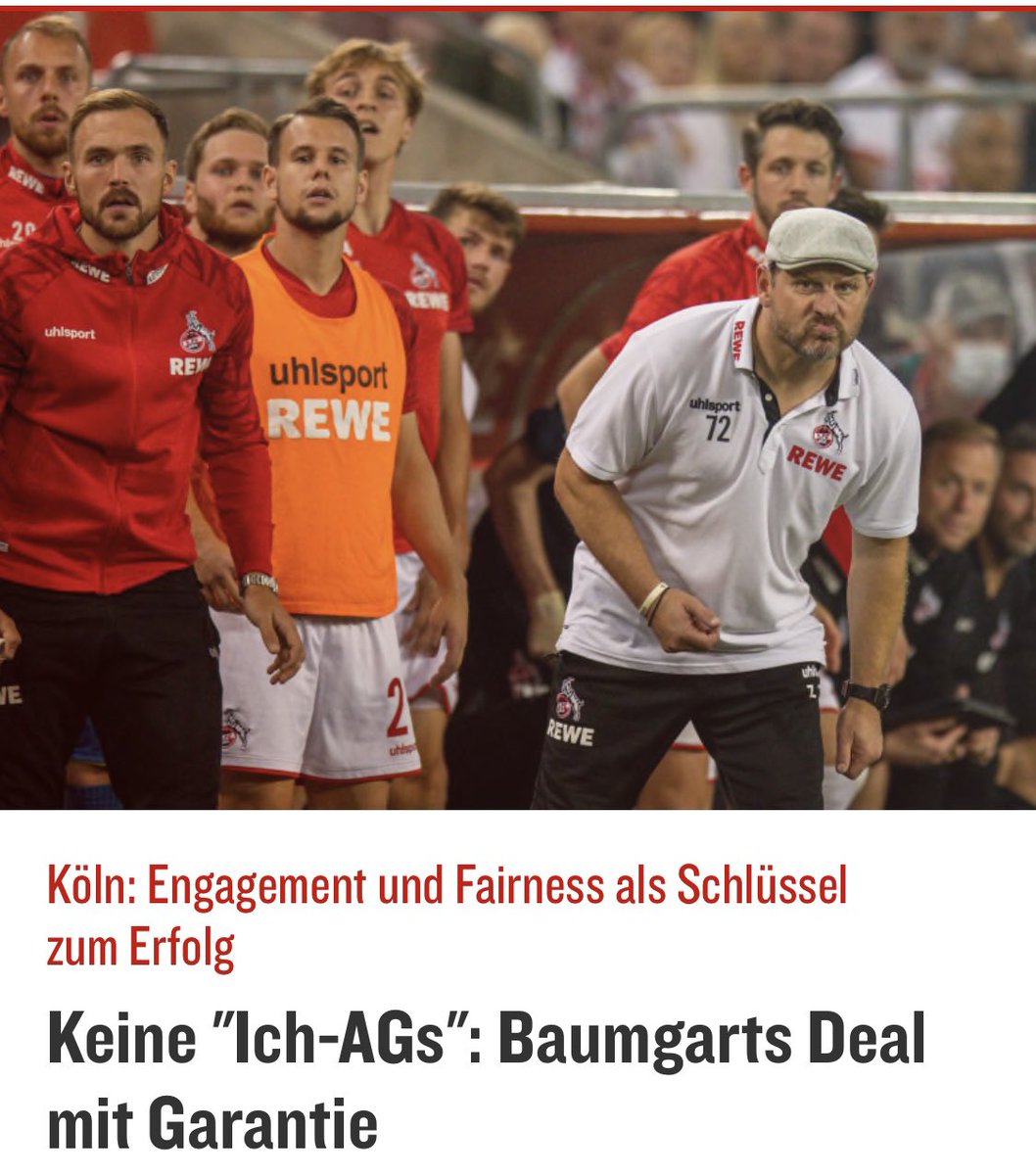 Für mich schon jetzt eins der Fotos der Saison. #baumgart #effzeh #Bundesliga
