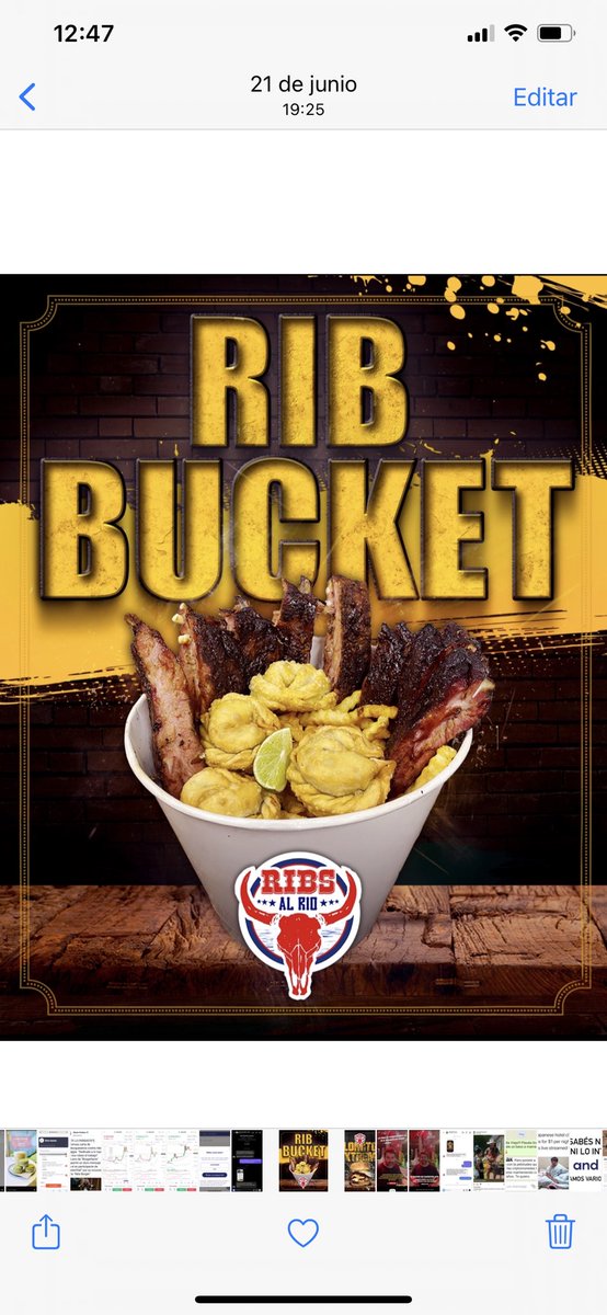 Bueno gente se picó, salen 10 Lomitos Extreme entre todos los que den RT y 5 Rib Buckets para los mejores tweets citados. Ambos son productos exclusivos de nuestro delivery!