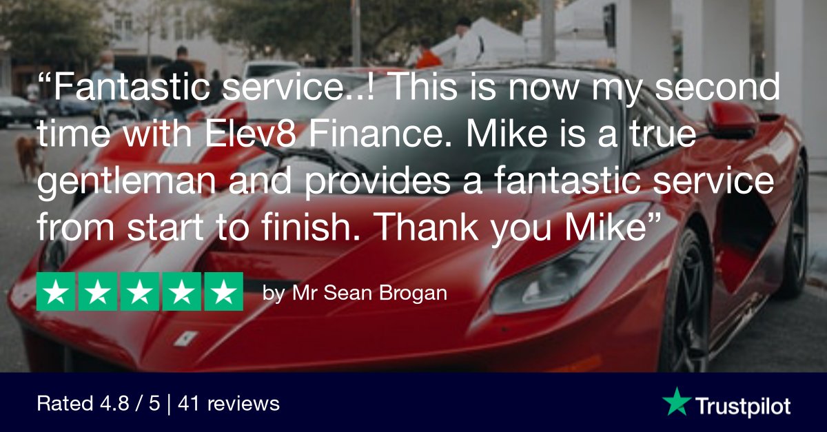 Another 5⭐️ review from a repeat customer of Elev8 Finance! Get a quote today:
elev8finance.co.uk/get-a-quote/

#elev8 #finance #carfinance #ferrari #laferrari #pcpfinance #hpfinance #supercars #hypercars #supercarsoflondon #supercarsofinstagram