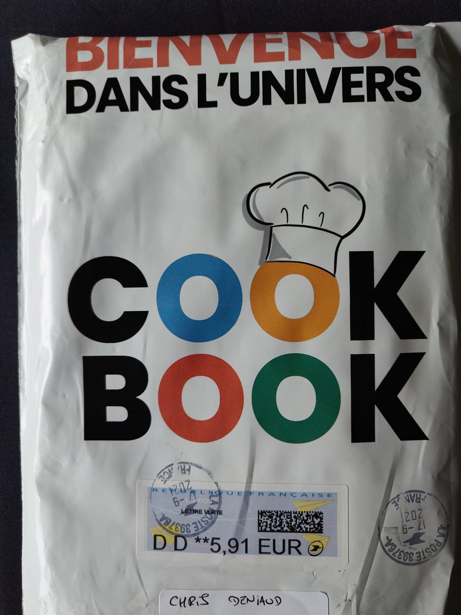 ChrisDENIAUD's tweet image. Il y a des soirs comme ça dont la récupération du courrier ressemble à un soir de fête 😁
#ClosingCookBook