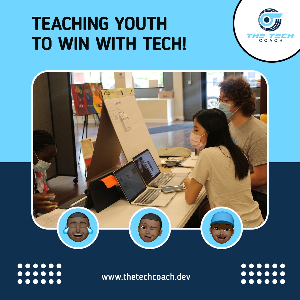 The_Tech_Coach_'s tweet image. We believe that all youth should have the opportunity to pursue their passion and
achieve success regardless of their circumstance! #kidsintech #youthcoders