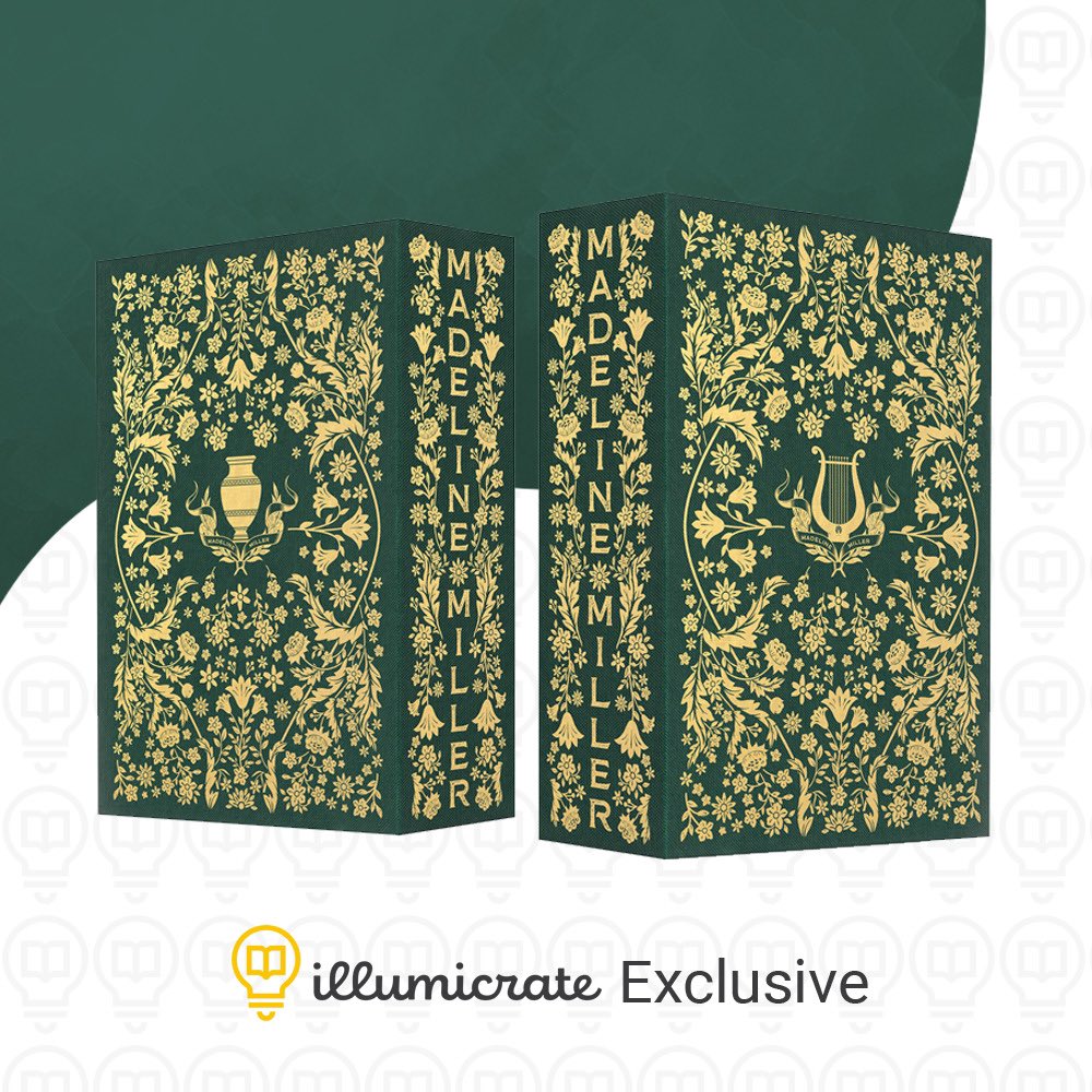 illumicrate's tweet photo. We are so thrilled to announce, in collaboration with @BloomsburyBooks, our stunning slipcase set of The Song of Achilles and Circe by Madeline Miller (@MillerMadeline)!! https://t.co/soEKo1NkfP