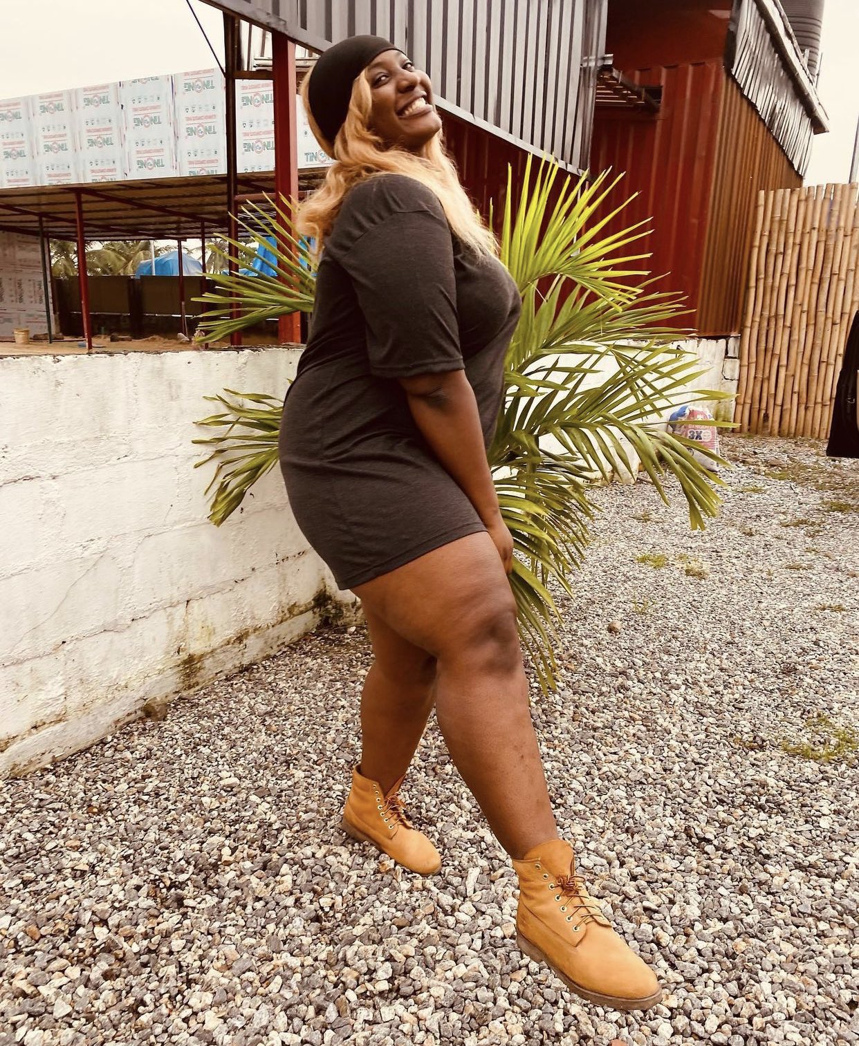 Plus size outfits shop with timberlands