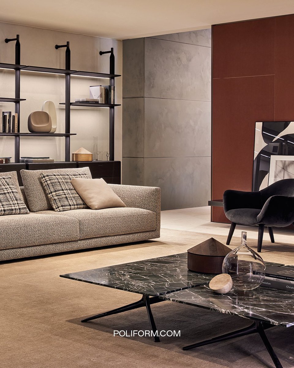 The Bristol sofa, one of the favorites of Poliform's sofa collection, gets a new look thanks to a new angled element. 
Added to the existing collection with a renewed choice of cushions, The Bristol sofa is a true style statement designed by Jean-Marie Massaud. 
#LDF21