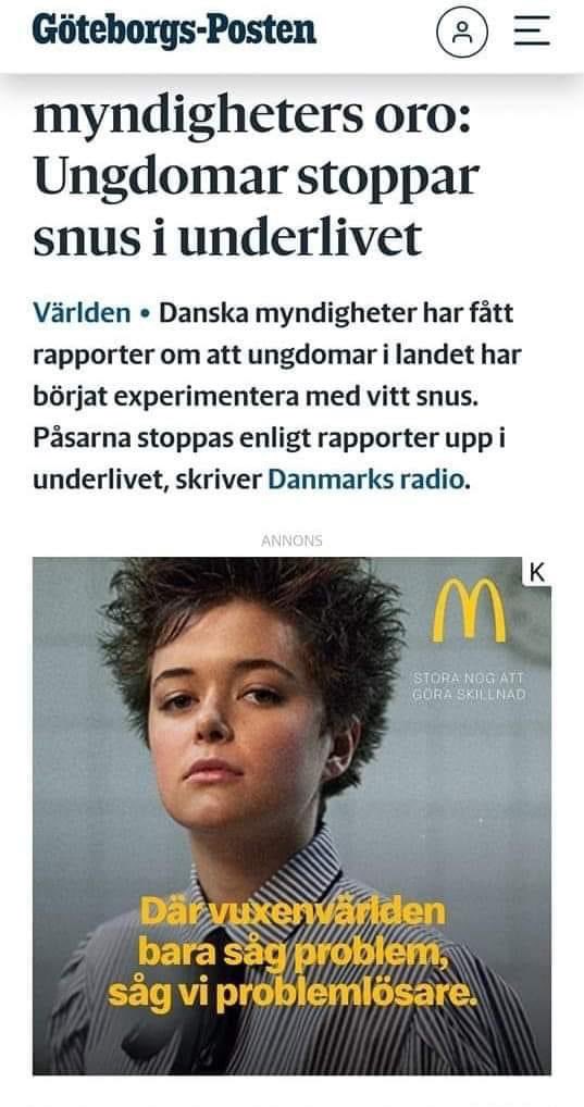 Annonsplacering 10/10 chicken nuggets!