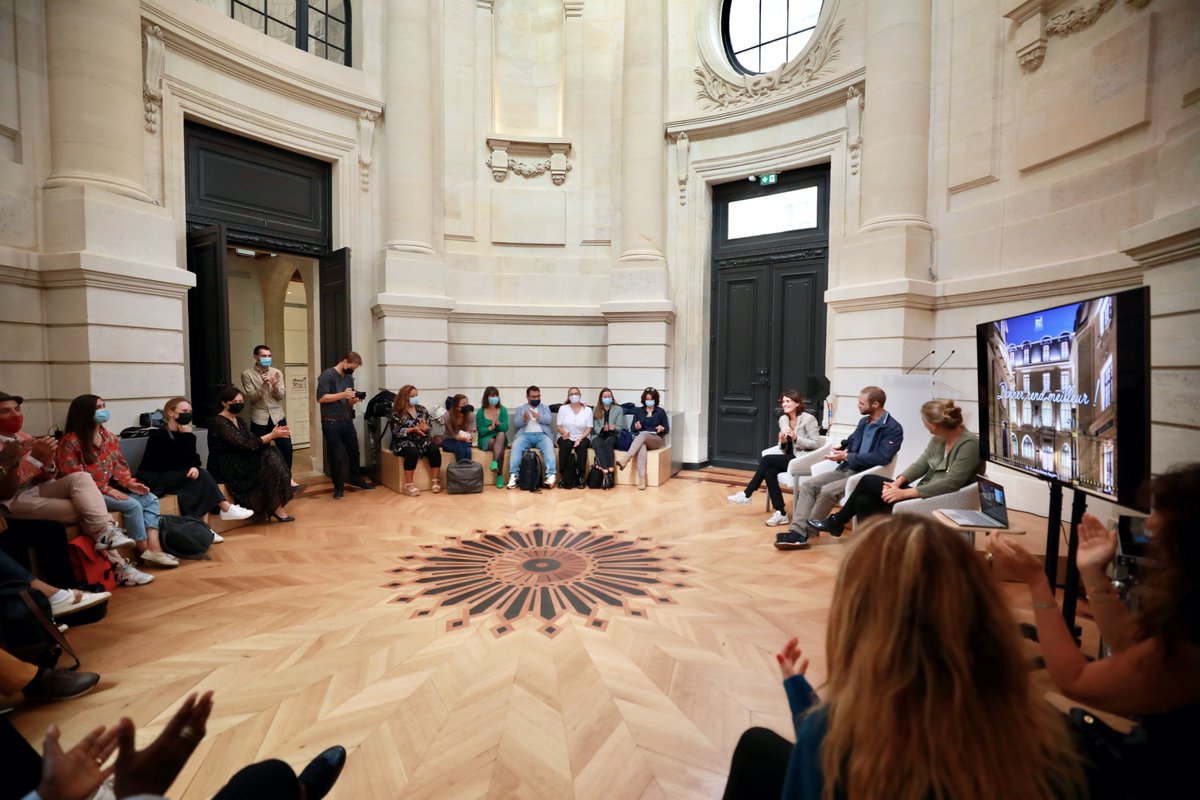 💼 Les 9 #lauréats de la nouvelle promotion de l’incubateur ont fait leur rentrée ce matin. Bienvenue à tous  !

🗣 Merci aux intervenants pour leurs retours d’expérience et à tous les partenaires de l’incubateur ! 
#Philanthrolab #Donnerrendmeilleur #Incubateur