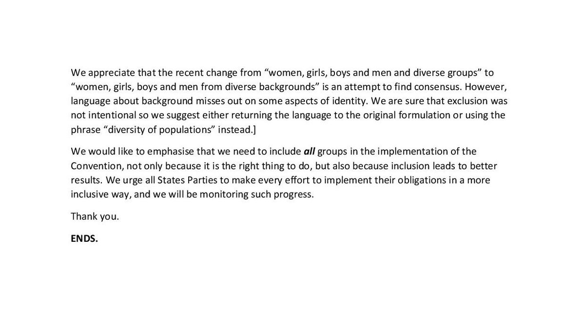 MineActionRev's tweet image. Today at #CCM2RevCon the #Gender &amp;amp; #Diversity working group welcomed the mainstreaming of gender, age, disability &amp;amp; other diversity considerations across the #LausanneActionPlan &amp;amp; stressed the need to include all groups in the implementation of the #ClusterMunition Convention.