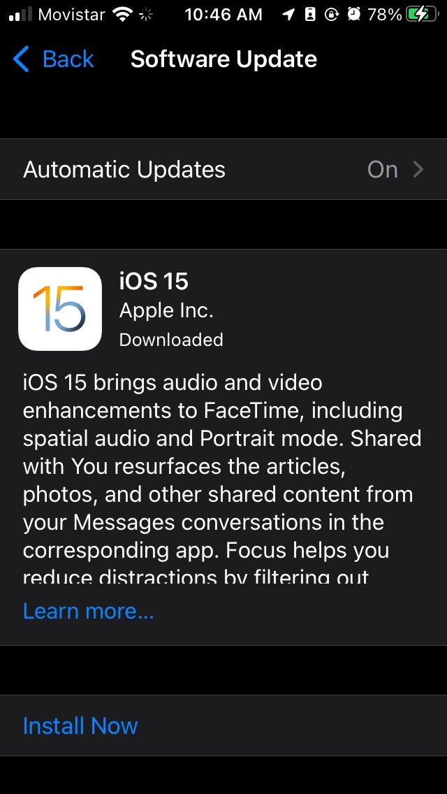 NotiTech24's tweet image. 📲 Download and install iOS 15 

🔥 Tutorial to update from Beta 8 or first time with IPSW or Profile on iPhone

💻More Info
youtu.be/JIyBknFGURs

#iOS #iOS15 #iOS15Beta8 #WWDC21  #Apple #iPhone #iPad #iPodtouch #iPhone13 #iPhone12s #iPadOS #iPadOS15 #iMac #MacBook #iPod