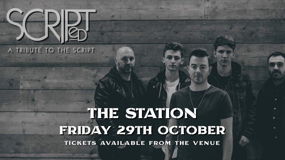 Scripted_UK's tweet image. Our next show at The Station, Lytham! Grab your tickets directly from the venue and we will see you there 😍🎸