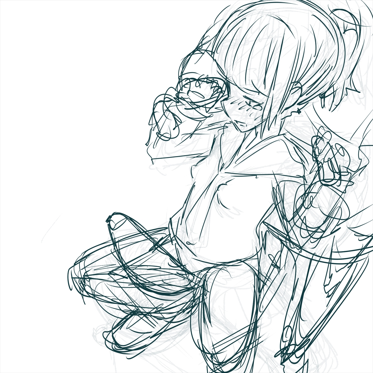 ふたなりえちえちなラクガキ
(ここからどうしよう) 