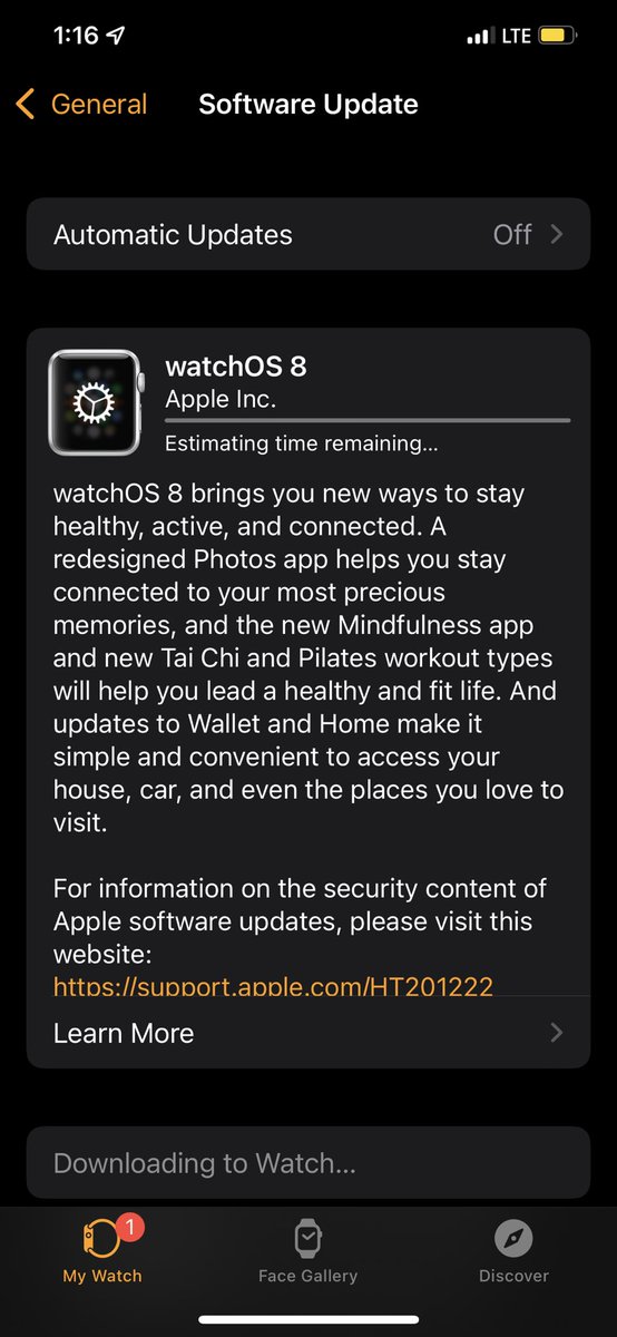 KrosmosTv's tweet image. Actualizando a #WatchOS8‼️😍 @jeff_umanzor @SoyKarlaDiaz