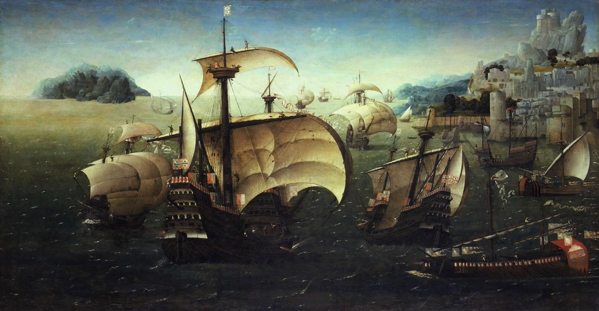 helenacobban's tweet photo. Over the weekend I published this essay about the "innovations" a small group of West-European states brought to the venture of #EmpireBuilding, starting in 1415 CE. Key factors: #NavalGunnery & the #HitAndRun capability this gave them on distant shores: https://t.co/VaXtCI8Di5 > https://t.co/wVGycyFW7J