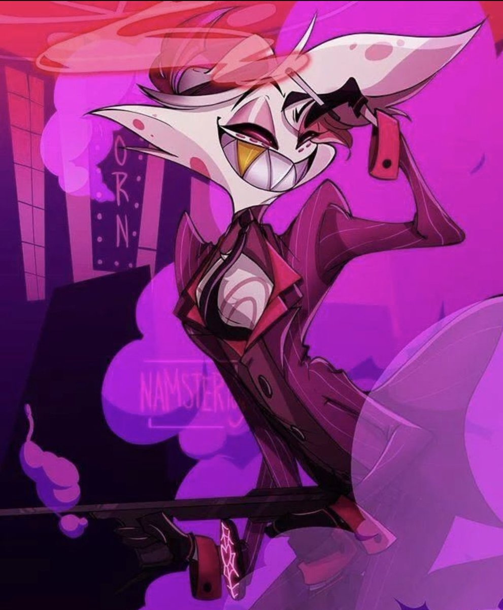 AngelDust1928's tweet photo. You know what they say youq gotta kill with style ~
I'm always open for roleplay cutie~
Credit: reverse image search didn't work 
#HazbinHotel #hazbin_hotel #HazbinHotelFanart #HazbinHotelOC #roleplayer #roleplayeraccount https://t.co/y71JhDKpKA