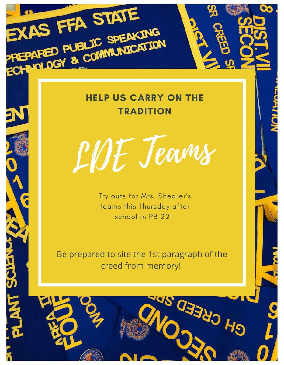 Cypress Ranch FFA tweet media