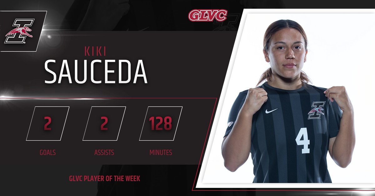UIndyAthletics's tweet photo. ⚽️ | It's somethin' light 😎 Sauceda with another GLVC Honor! 

https://t.co/Q1p30EfDuk https://t.co/IemKe3ov7Z