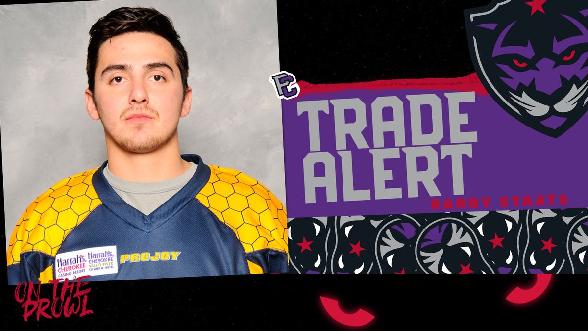 🚨 We have acquired right-handed forward Randy Staats from the Georgia Swarm 🚨

Trade details: bit.ly/2XGzu6J

#OnTheProwl
