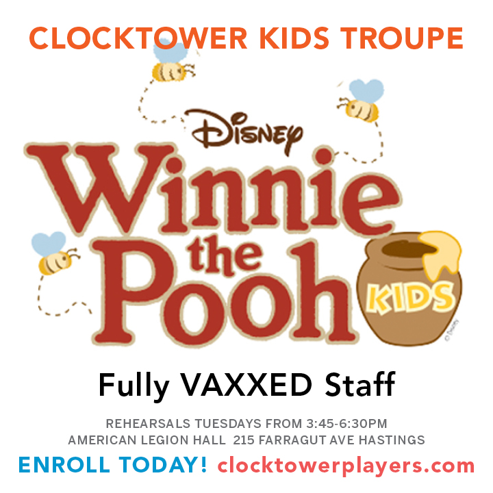 CTPlayers's tweet photo. Last chance KIDS! Winnie starts tomorrow 9/21. Join today! Performance will be on stage at the historic, beautiful Tarrytown Music Hall. Hastings rehearsals. #IrvingtonNY #IrvingtonTheater #Hastings #TarrytownMusicHall #ArtsW - https://t.co/Svp9yckj7x https://t.co/UyEeoDJjIZ