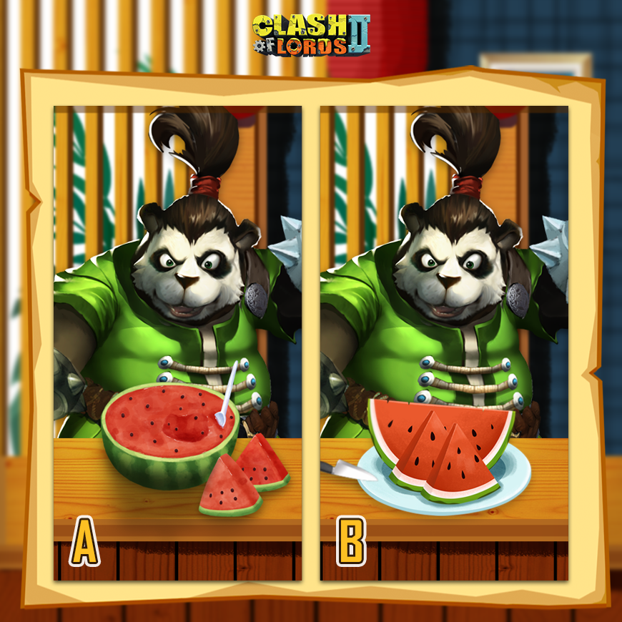 ClashOfLords2's tweet photo. How do you eat watermelon? 🍉🍉🍉 https://t.co/pnMUjagx9S