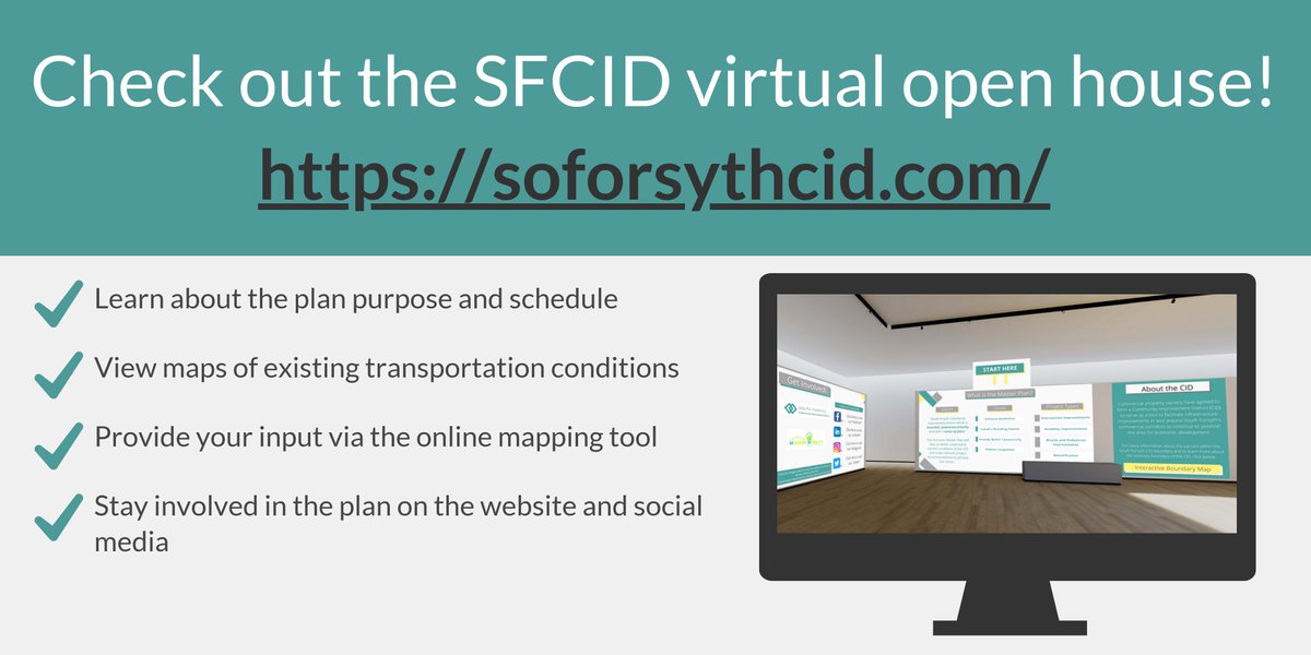 Check out the SFCID virtual open house!
soforsythcid.com