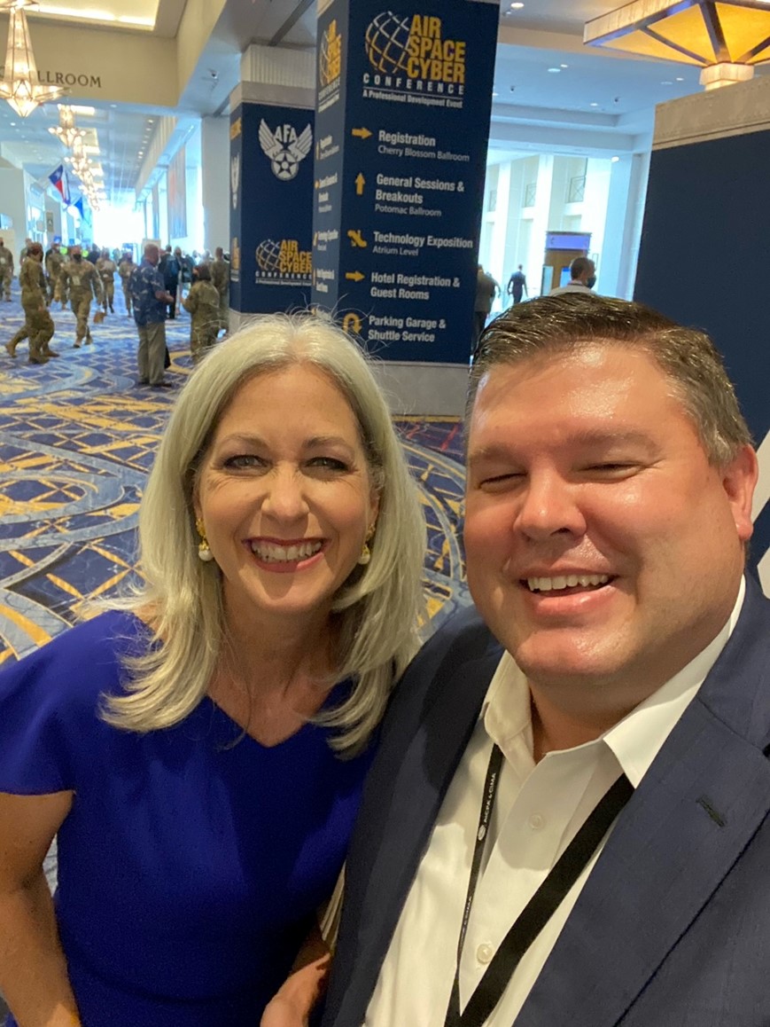 DHG_Financial's tweet photo. .@DHGLLP’s Financial Services leader, Jon Tomberlin, had the pleasure of meeting Marci Rossell, keynote speaker at @AICPA and @CIMA_News’ Conference on Banks &amp; Savings Institutions! #AICPAbanks https://t.co/Y62VFOJOgQ