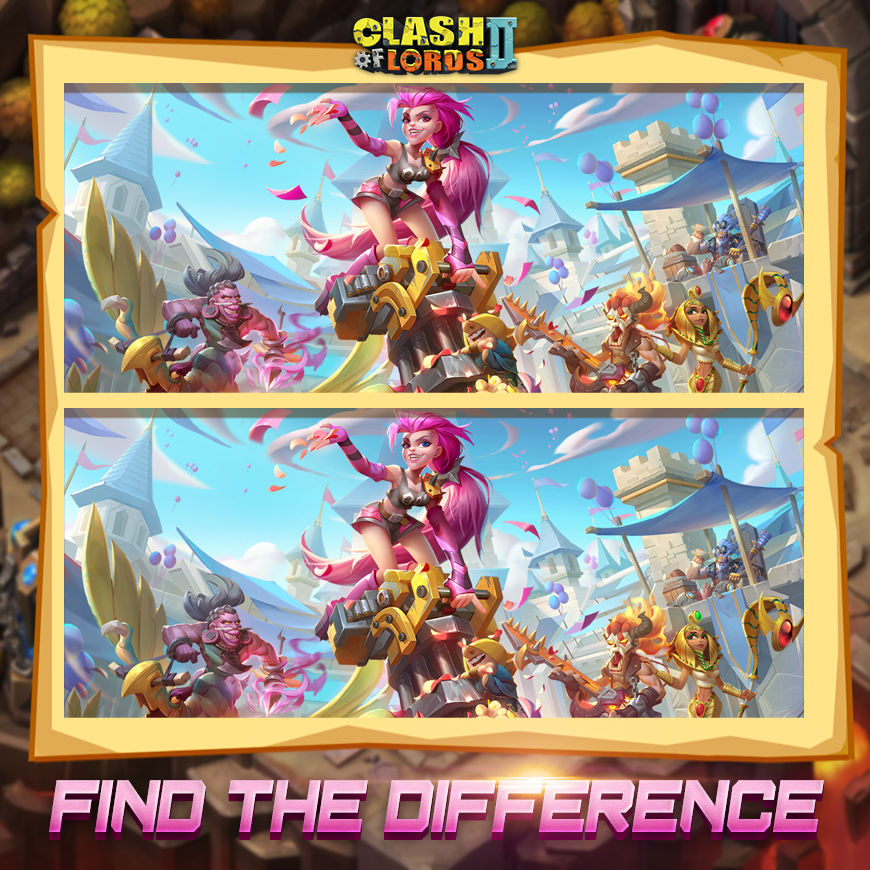 ClashOfLords2's tweet photo. Time to test your observation! How many differences can you find? https://t.co/ZjjRmjlMcY