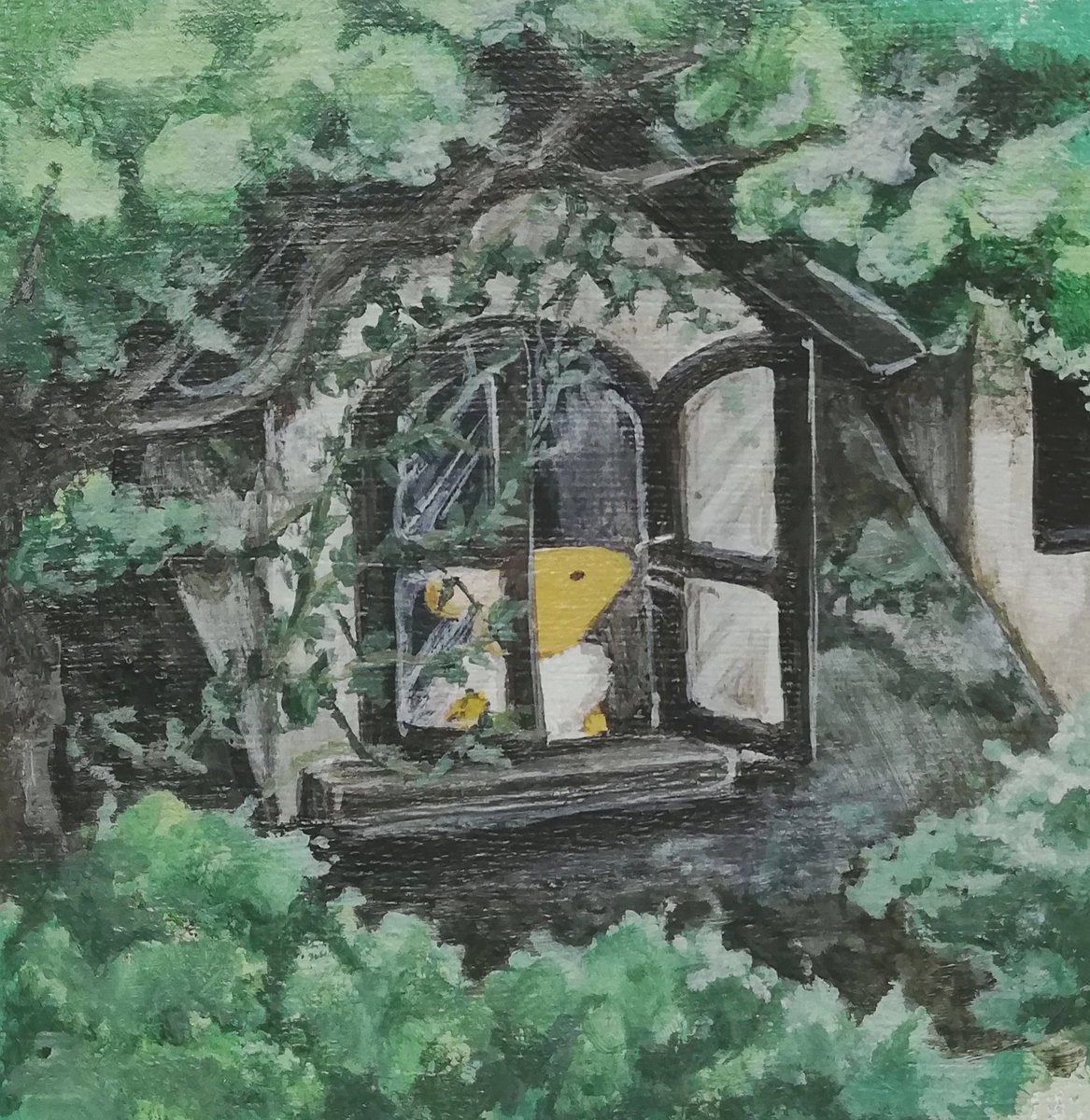 marinoden's tweet photo. #イラストを4枚貼ると秋風に乗って絵柄を好いてくれる人の元へ届くらしい 
◆奇跡の卵の錬金術
◆静かな屋根裏からの景色
◆秘密の小さな明かり
◆森猫でんでん
*作品名又はイメージ https://t.co/L64y1oYS5h