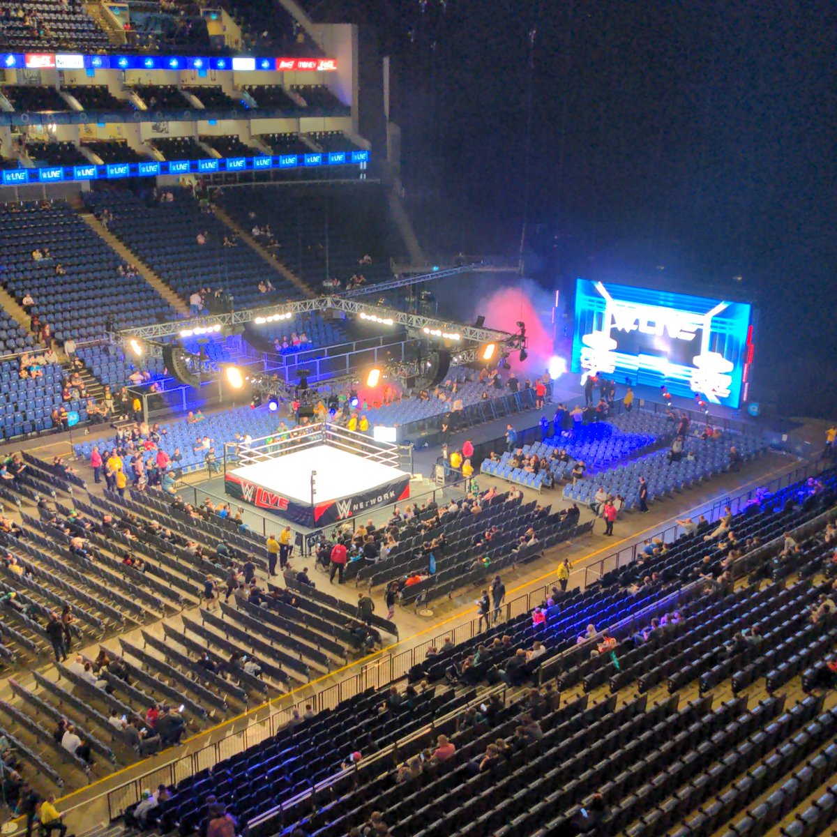 Bring it on!! WWE back in the UK 💪#WWELive #WWELondon #WWEUKTour