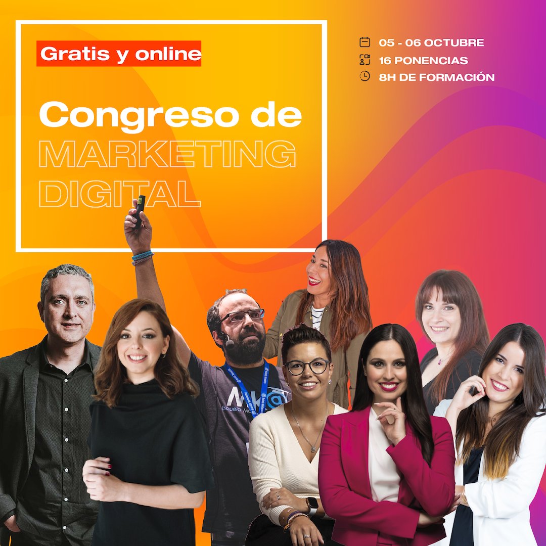 BorjadeLope's tweet photo. El próximo 5 de Octubre tendré el placer de participar en una nueva edición del #DSMDigital de  @marketingandweb  en el que participan ponentes de reconocido prestigio del mundo del Marketing Digital 💥
¡No tardes en apuntarte! 👉 https://t.co/UD60LpP4mI https://t.co/RpN9754HDE
