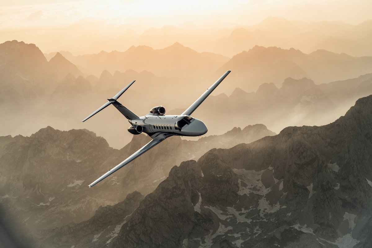 Cessna's tweet photo. In the Citation CJ3+ jet, every journey feels like a vacation. ✨ 

#FlyCessna #aviation https://t.co/rdsvIZQPZ3