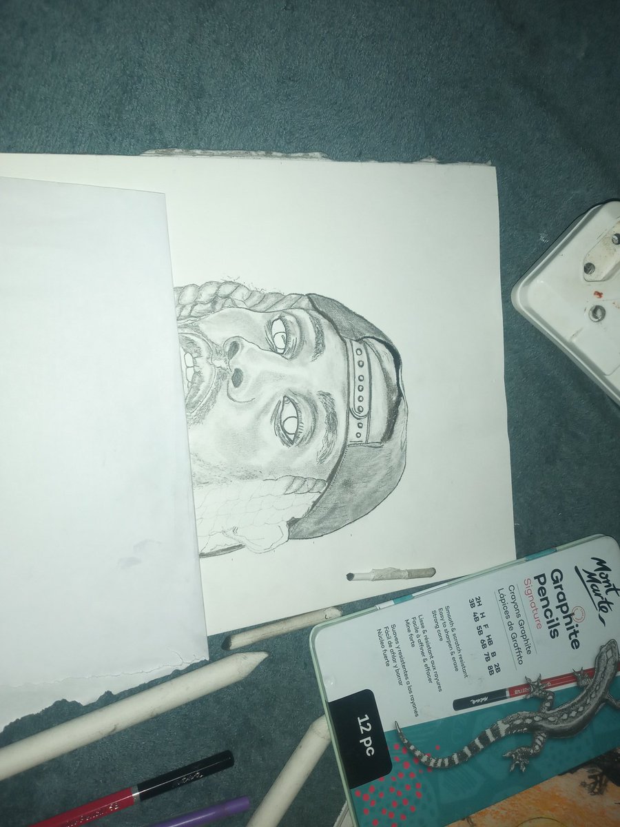 JusticeMoekets4's tweet image. Day 1                and  Day 2 

Of 
Drawing 
@TheReal_25K