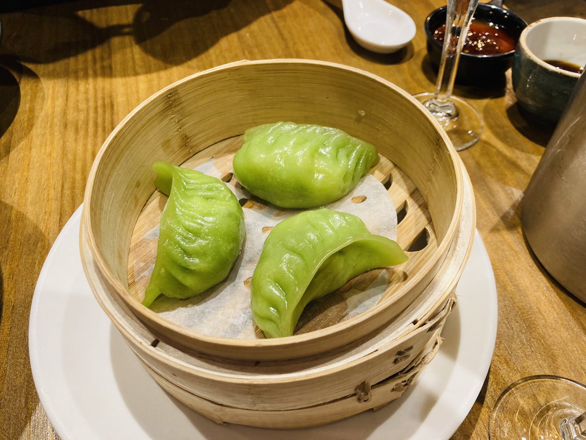 booksandwine76's tweet photo. Well it wouldn’t be a birthday without Chinese food @BaoziInn_London #prawnandchivedumpling #porkbao #saltandpeppersquid #vegetablespringroll https://t.co/ySMjiHsNJU