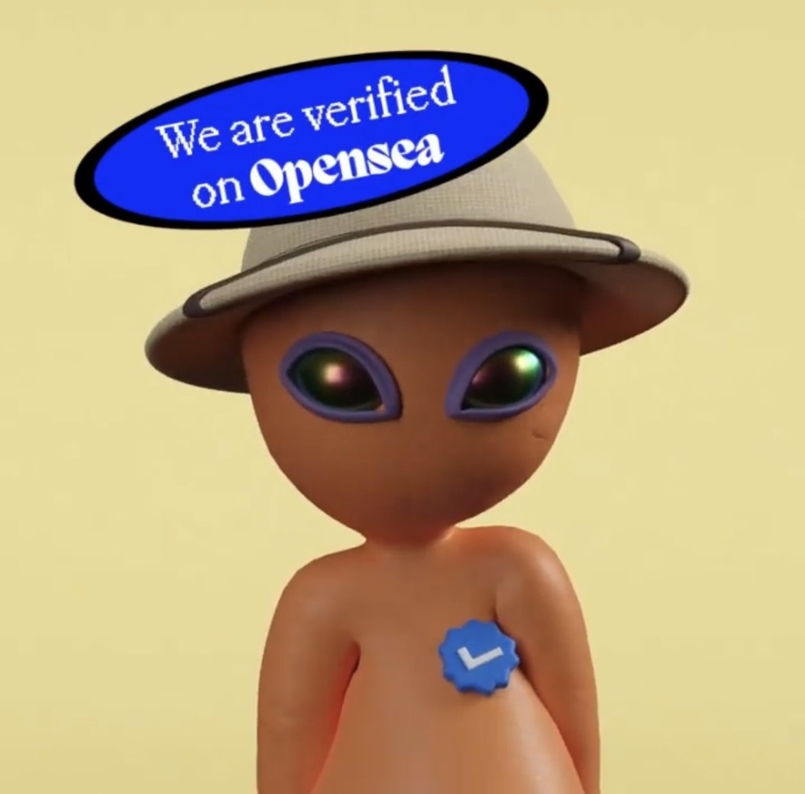 studyonft's tweet image. Son günlerin çok konuşulan #NFT koleksiyonu Claylings, OpenSea platformundaki hesabının onaylandığını duyurdu.

#nftstüdyo #claylings