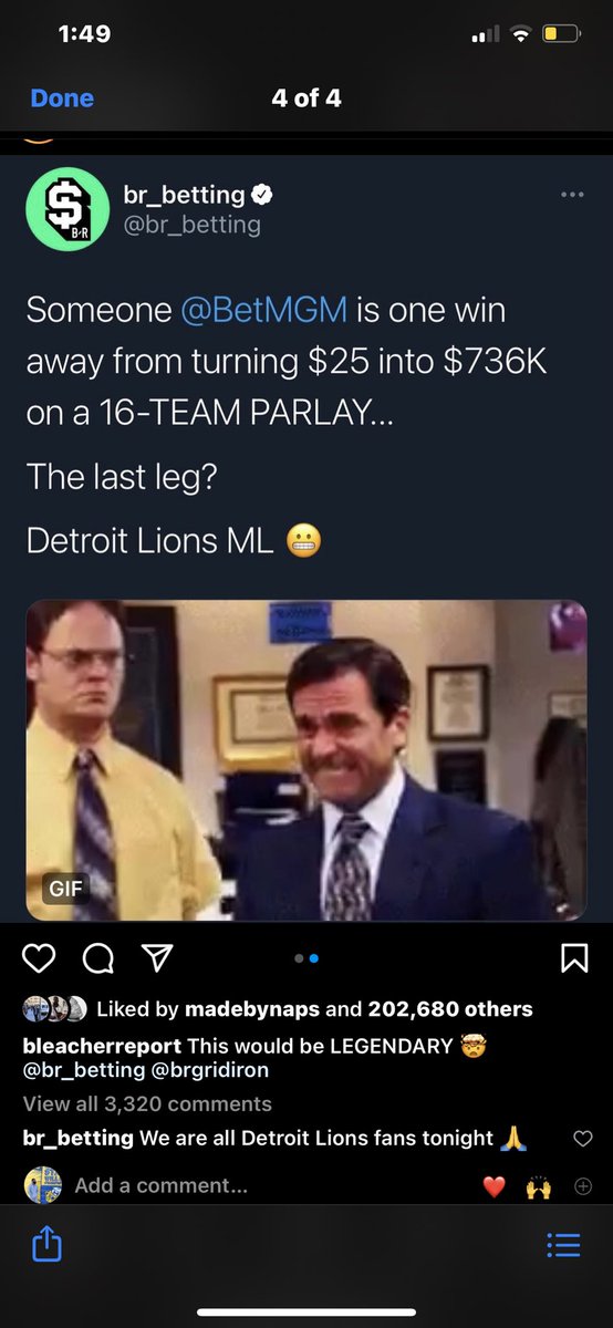 OfficialBraylon's tweet image. Come on @Lions come through baby!!!!! #beatthePack