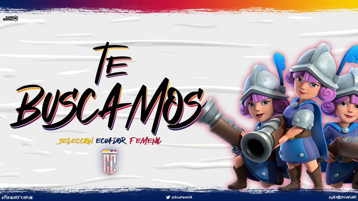 Para seguir manteniendo actividad en el equipo, renovaremos el staff, para lo cual estamos buscando:

-Capitan
-Comunity Manager
-Coach
-Analista

Y tambien buscamos jugadoras ecuatorianas 🇪🇨

Se agradece difusión 🔃
Interesados comunicarse al MD💌
#TricolorFemenina