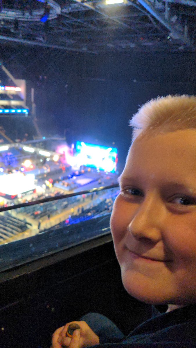 Been a long time coming, he can't wait to see Drew McIntyre! #WWELondon
