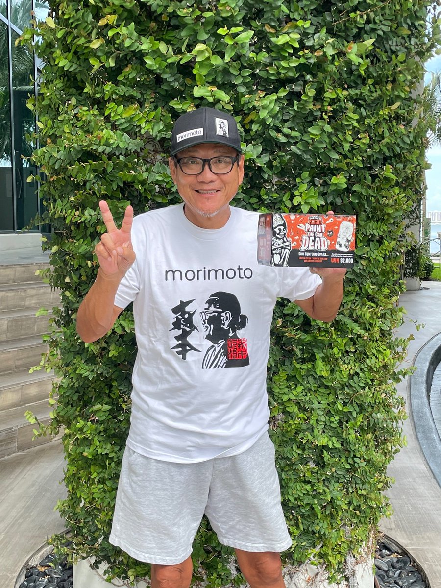 Chef Morimoto (@chef_morimoto) on Twitter photo I'm excited to be a judge for <a href="/RogueAles/">Rogue Ales & Spirits</a> second annual "Paint the Can Dead" campaign! Create your own Dead Guy-inspired can art on a blank white can or activity sheet to enter the contest. The contest ends on October 31. More info and rules at DeadGuyContest.com I'm excited to be a judge for <a href="/RogueAles/">Rogue Ales & Spirits</a> second annual "Paint the Can Dead" campaign! Create your own Dead Guy-inspired can art on a blank white can or activity sheet to enter the contest. The contest ends on October 31. More info and rules at DeadGuyContest.com