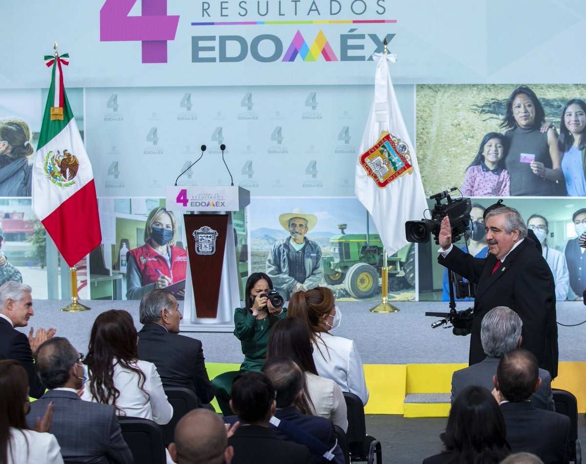 MagdoSodi's tweet photo. Reconozco los resultados derivados de las acciones de gobierno de @alfredodelmazo, producto de su dedicación y entrega al @Edomex.

Refrendo el compromiso del @PJEdomex en proyectos conjuntos con el Gobernador, en favor de los mexiquenses.

Enhorabuena por su #4toInformeEdomex. https://t.co/DoEv1eS74J