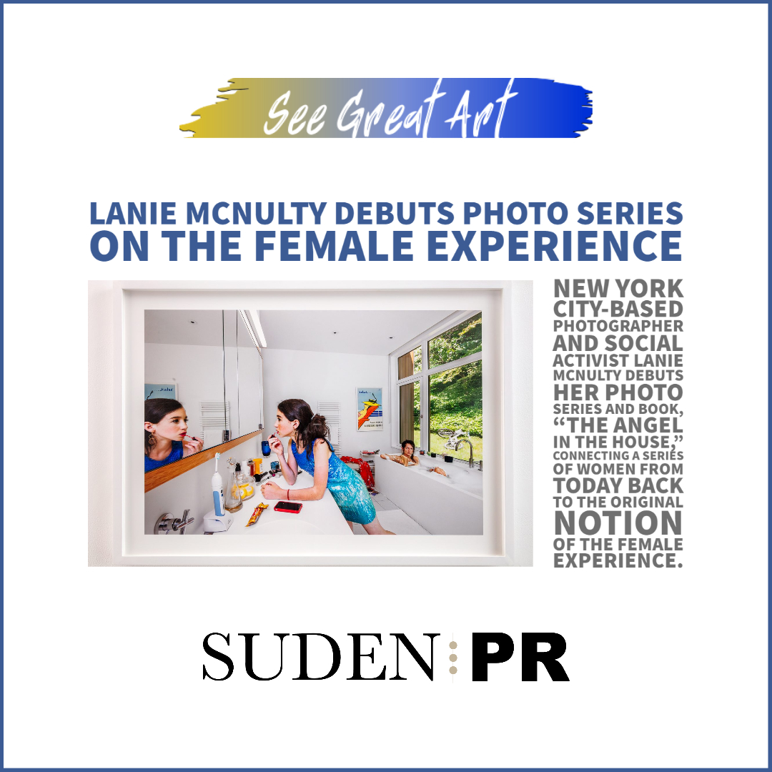 New York City-based photographer and social activist Lanie McNulty debuts her photo series and book, "The Angel in the House." 

LEARN MORE: bit.ly/3nFDsqP

#SudenPR #Client #Press #Artist #LanieMcNulty #Photographer #SocialActivist #NYC #PlanthouseGallery #VirgniaWoolf