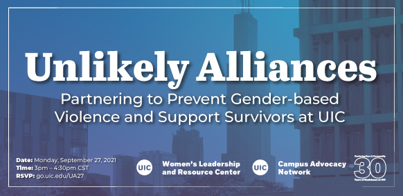 UIC WLRC (@uicwlrc) on Twitter photo This year marks our 30th anniversary! Join us to celebrate our campus partnerships & generate new ways of working together to prevent violence & support survivors:
Unlikely Alliances
9/27, 3pm CT
wlrc.uic.edu/events/unlikel…
<a href="/UIC_CADA/">CADA</a> <a href="/UICBusiness/">UIC Business</a> <a href="/uic_wiep/">UIC WIEP</a> <a href="/UICEngineering/">UIC Engineering</a> <a href="/uic_fsl/">UIC FSL</a> This year marks our 30th anniversary! Join us to celebrate our campus partnerships & generate new ways of working together to prevent violence & support survivors:
Unlikely Alliances
9/27, 3pm CT
wlrc.uic.edu/events/unlikel…
<a href="/UIC_CADA/">CADA</a> <a href="/UICBusiness/">UIC Business</a> <a href="/uic_wiep/">UIC WIEP</a> <a href="/UICEngineering/">UIC Engineering</a> <a href="/uic_fsl/">UIC FSL</a>