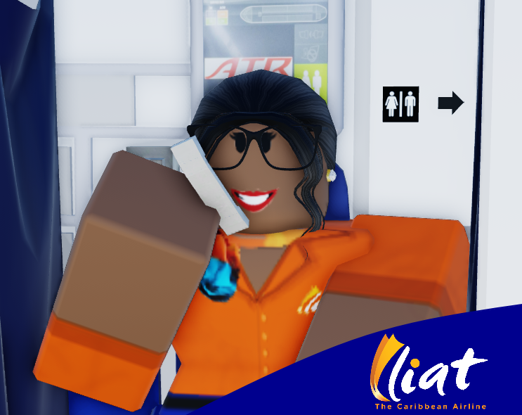 LiatRoblox's tweet photo. Now hiring flight attendants, ramp agents, and pilots at LIAT Airlines Virtual, to apply you MUST be in both our Roblox and discord server. Apply now! #careers #RobloxGFX 

Application link: https://t.co/HvJcwMdZlX
Discord link: https://t.co/VQGbgCkurC https://t.co/sQXC5i1jdc