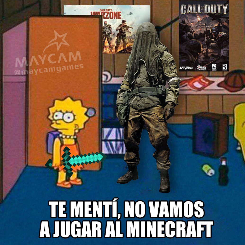 maycamgames's tweet photo. ...Y TAMPOCO TENGO NETFLIX
#TeMenti #TeMentiNelson #TeMentiLisa #LisaSimpsons #NelsonMuntz #COD #CallOfDuty #Warzone #PS4 #Playstation4 #Play4 #PS5 #Playstation5 #Play5 #Playstation #CosasDeGamer #MemesGamer #MemesDeVideojuegos #GamesMeme #GamersMeme #MemesDeLosSimpsons https://t.co/MuzlZWwosC