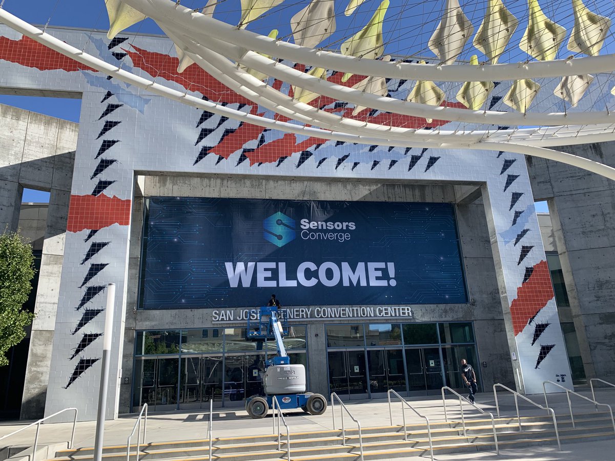 Coming together in San Jose #Sensorsconverge