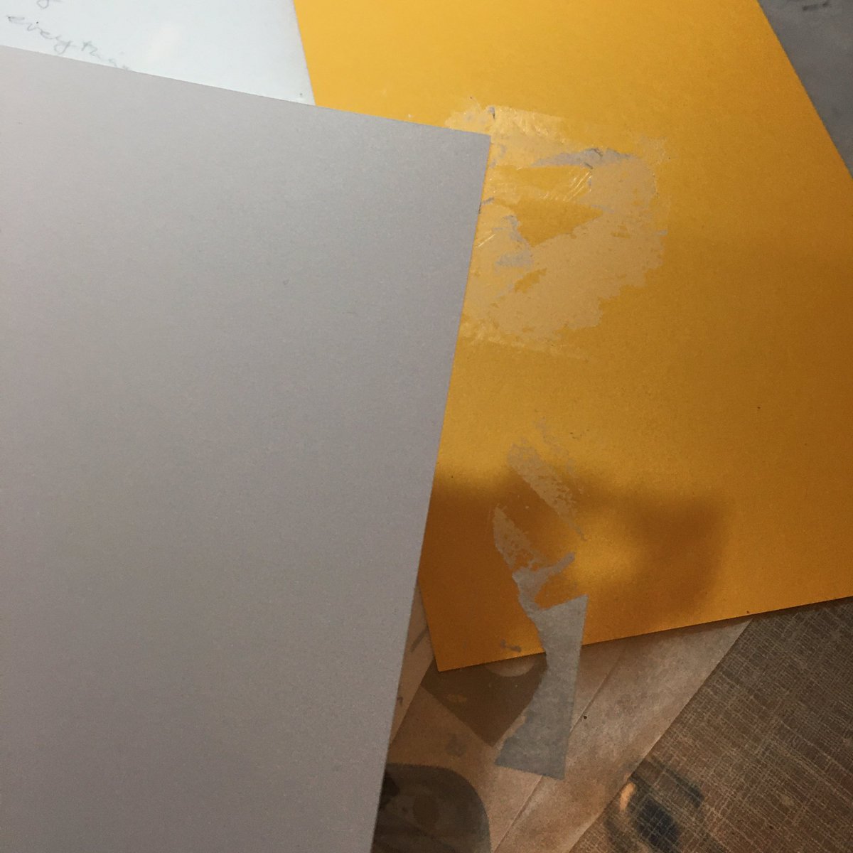 L_Peckham's tweet image. Thanks #studiodecor #belmont #michaels for ruining a project because you think you need to stick stickers right on the effin’ glass of my float frame. 🤦🏼‍♀️ it was wrapped in plastic, wouldn’t the smarter place been ON that?!?
