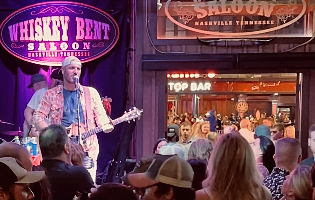 Whiskey Bent Saloon Y’all !!!
#Nashville #BobbyOceanMusic